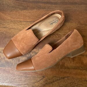 Clarks Women's Collection Tilmont Square Toe Flats